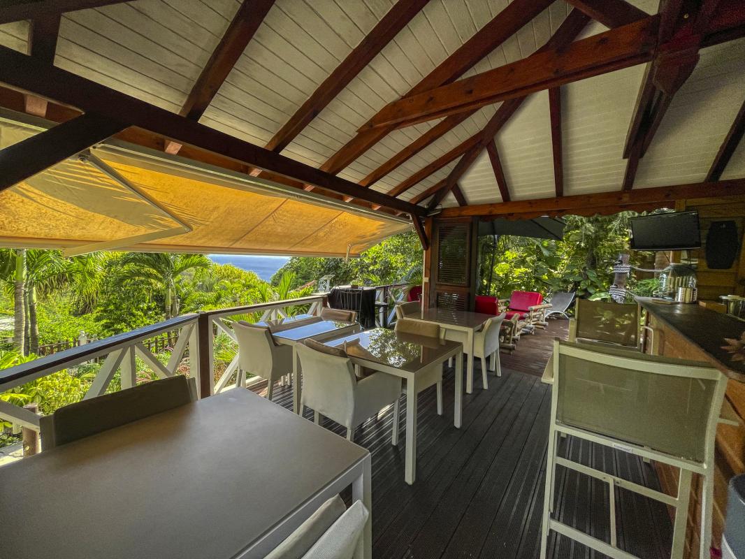 Location Domaine du Rocher Noir Pointe Noire Guadeloupe-espace petit déjeuner-51